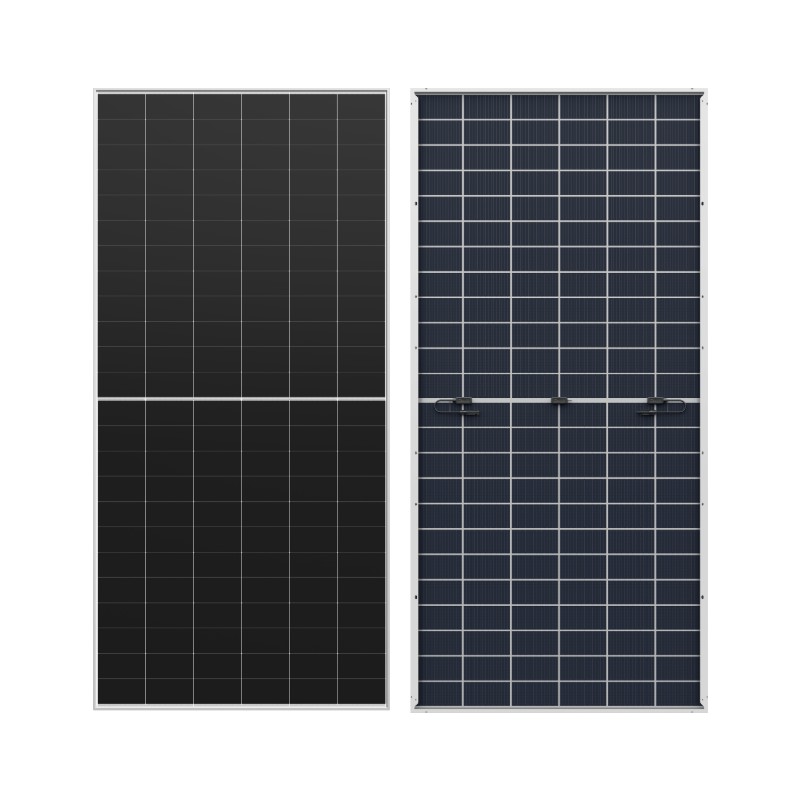 WERAN 640-670W HPBC 2.0 bifacial aurinkopaneeli – OEM Takaisin Yhteystiedot Kaksinkertainen PV-moduuli hyödyllisyys- ja EPC-projekteihin