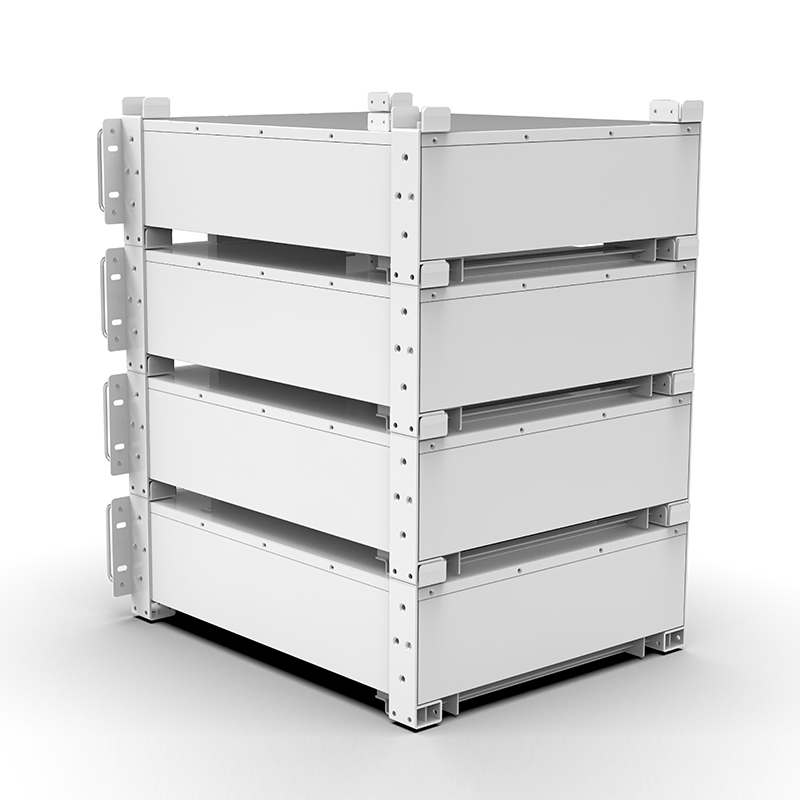 WERAN WRL-48100RW 51,2 V 100 Ah LiFePO4 -telineakku (5,12 kWh) – 8000 kiertoa, CAN/RS485, pinottava koti-ESS