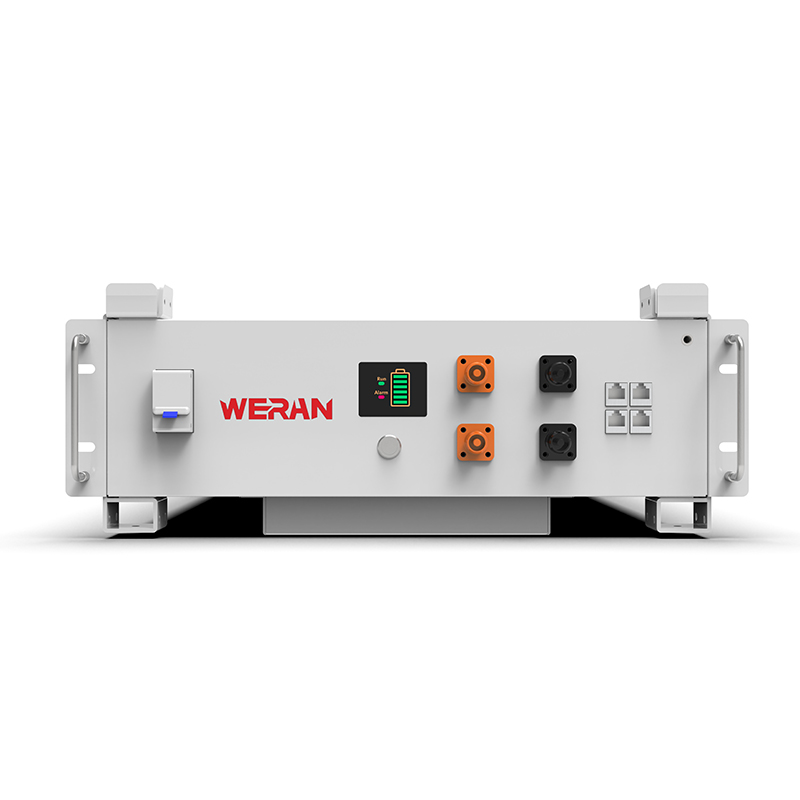 WERAN WRL-48100RW 51,2 V 100 Ah LiFePO4 -telineakku (5,12 kWh) – 8000 kiertoa, CAN/RS485, pinottava koti-ESS