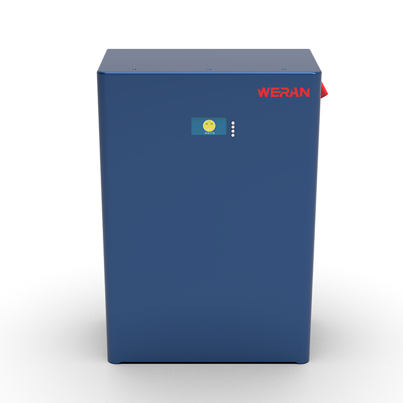WERAN WRL-48100WB 51.2V 100Ah seinäasennettava LiFePO4-akku (5.12kWh) – IP65, 6000 sykliä, ulkokäyttöinen aurinkosäilytys kotiin