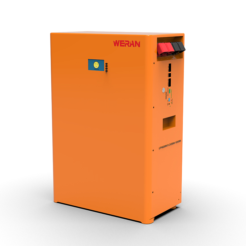 WERAN WRL-48200WO 51,2V 200Ah seinäasennettava LiFePO4-akku (10,24kWh) – IP65, suurikapasiteettinen asuinkäyttöön tarkoitettu ESS