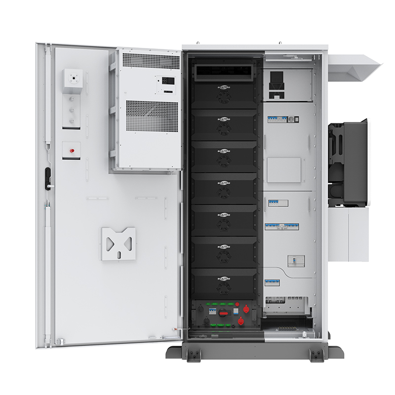 WERAN PTH 25-50kW 64,3-112,5kWh All-in-One C&I-energiavarastokaappi – Integroitu aurinkosäilytysjärjestelmä hybridiinvertterillä